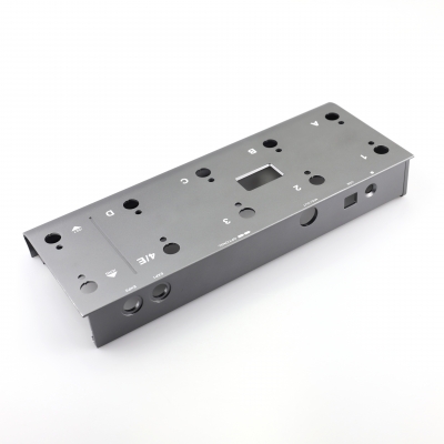 custom precision CNC machining for aluminum switch plate or panel / CNC milling machining aluminum panel cover parts